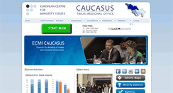 Desktop Screenshot of ecmicaucasus.org