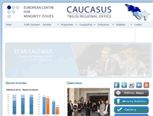 Tablet Screenshot of ecmicaucasus.org